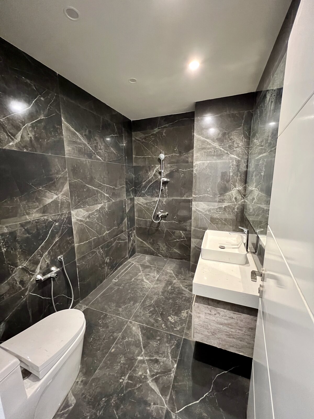 Completed bathroom